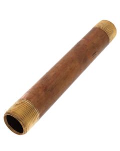 3/4" x 7" Brass Nipple (Lead Free)