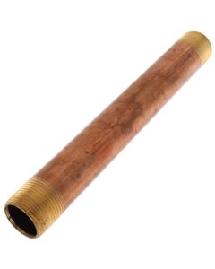 1" x 10" Brass Nipple (Lead Free)