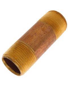 1" x 3-1/2" Brass Nipple (Lead Free)