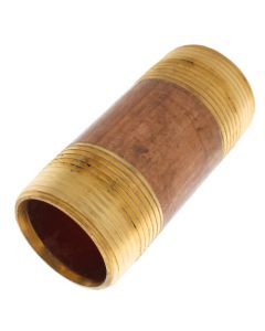 1-1/4" x 3-1/2" Brass Nipple (Lead Free)