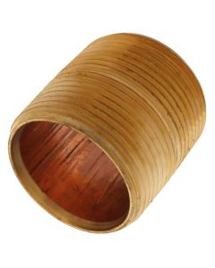 1-1/4" x Close Brass Nipple (Lead Free)