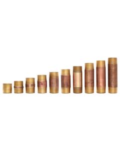 1-1/4" Brass Nipple Set (Close to 6" Length) (Lead Free)