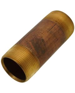 1-1/2" x 4-1/2" Brass Nipple (Lead Free)