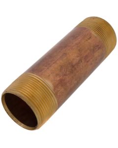 1-1/2" x 5-1/2" Brass Nipple (Lead Free)