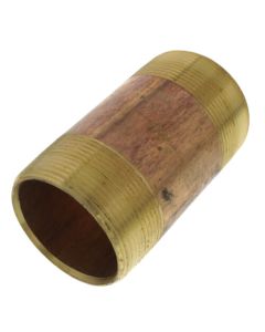2" x 4" Brass Nipple (Lead Free)