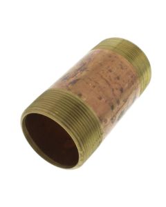2" x 4-1/2" Brass Nipple (Lead Free)