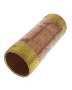 2" x 6" Brass Nipple (Lead Free)