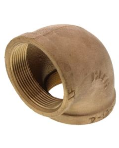 4" FIP Brass 90-Degree Elbow (Lead Free)