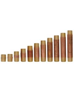 3/4" Brass Nipple Set (Close to 6" Length) (Lead Free)