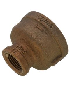 1" x 3/8" FIP Brass Coupling (Lead Free)