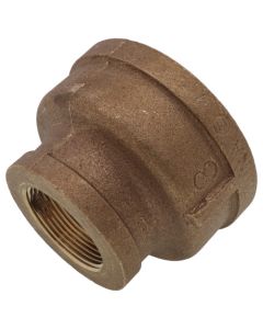 3" x 1-1/2" FIP Brass Coupling (Lead Free)