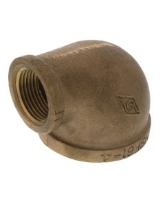 2" x 1" FIP Brass 90-Degree Reducing Elbow (Lead Free)