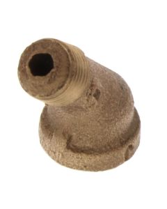 1/8" Brass 45° Street Elbow (Lead Free)