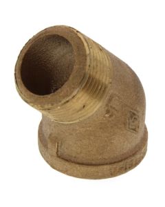 1" Brass 45° Street Elbow (Lead Free)