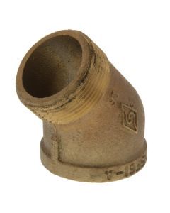 1-1/2" Brass 45° Street Elbow (Lead Free)