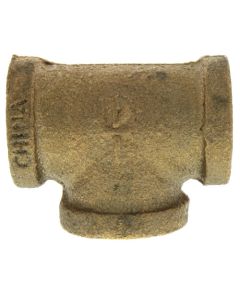 1/4" FIP Brass Tee (Lead Free)