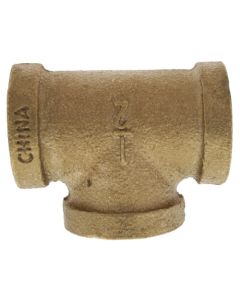 1/2" FIP Brass Tee (Lead Free)
