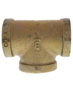 3/4" FIP Brass Tee (Lead Free)