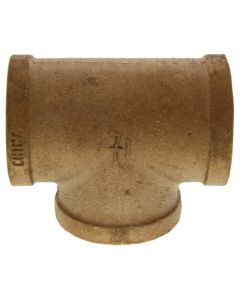 1-1/4" Brass Tee (Lead Free)
