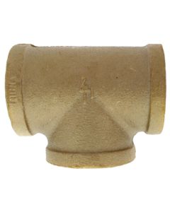 2-1/2" Brass Tee (Lead Free)