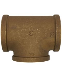 3" Brass Tee (Lead Free)