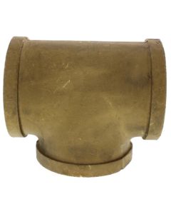 4" Brass Tee (Lead Free)