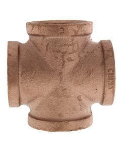 1" Brass Cross (Lead Free)