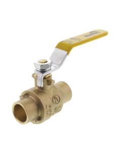 1/2" Full Port Sweat Ball Valve