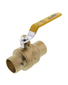 1" Full Port Sweat Ball Valve (Lead Free)