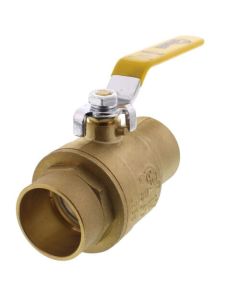 1-1/4" Full Port Sweat Ball Valve (Lead Free)