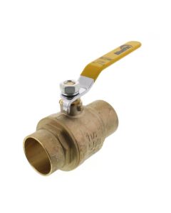 1-1/2" Full Port Sweat Ball Valve (Lead Free)