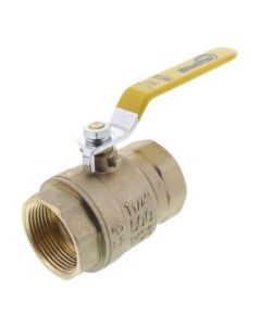 1-1/4" Full Port Threaded Ball Valve (Lead Free)