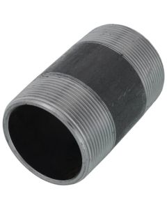 2" x 3-1/2" Schedule 80 Heavy Duty Seamless Black Nipple