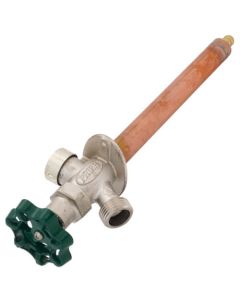 C-144 Series 8", 1/2" PEX Crimp Anti-Siphon Adjustable Wall Faucet