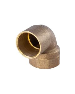 2" C x F Cast Brass 90-Degree Elbow (Lead Free)