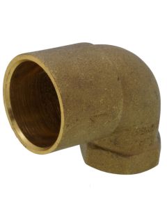 1" X 1/2" C x F Cast Brass 90-Degree Elbow (Lead Free)