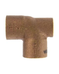 1/2" x 1/8" x 1/2" C x F x C Cast Brass Tee