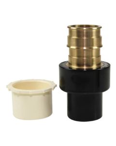 2" ProPEX x CPVC Spigot LF Brass Adapter Kit (IPS or CTS)