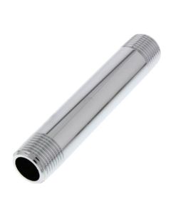 3/8" x 3-1/2" Chrome Brass Nipple (Lead Free)