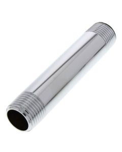 1/2" x 4" Chrome Brass Nipple (Lead Free)