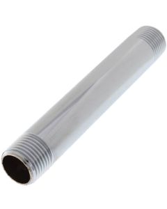1/2" x 5" Chrome Brass Nipple (Lead Free)