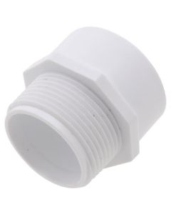 1-1/2" x 1-1/4" PVC DWV Male Trap Adapter (Spigot x Slip)