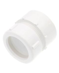 1-1/2" PVC DWV Female Trap Adapter w/ Plastic Nut (Hub x Slip)