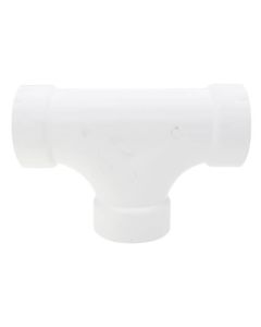 4" PVC DWV 2-Way Cleanout Tee