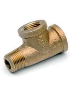 3/4" F x M x F Brass Street Tee (Lead Free)
