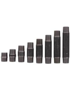 3" Black Nipple Set (Close to 6" Length)