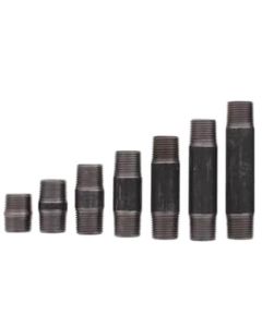 4" Black Nipple Set (Close to 6" Length)
