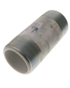 2-1/2" x 6" Galvanized Steel Dielectric Nipple w/ Pex Insulator