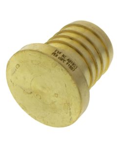 1-1/4" PEX Brass Plug (Lead Free)