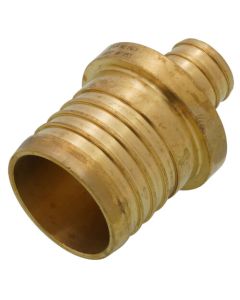 1-1/2" PEX x 3/4" PEX Brass Coupling (Lead Free)